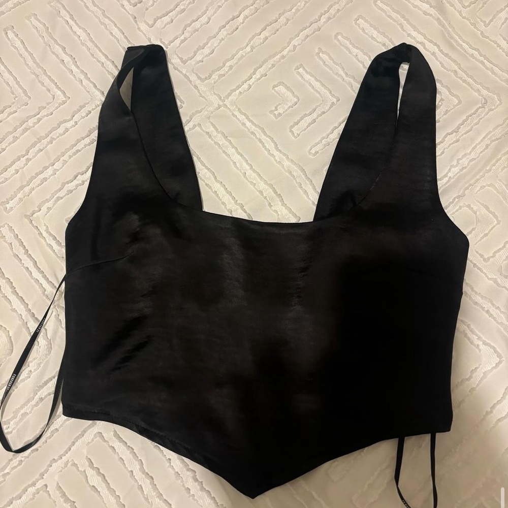 Black Crop Top